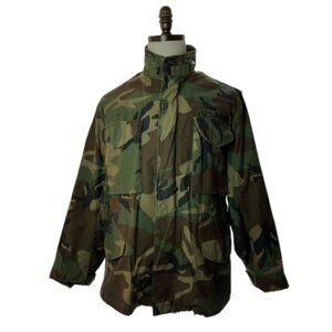 US ARMY Cold Weather Field Coat Woodland Camouflage